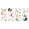 RoomMates Sweet Pastel Mermaids Peel & Stick Wall Decals